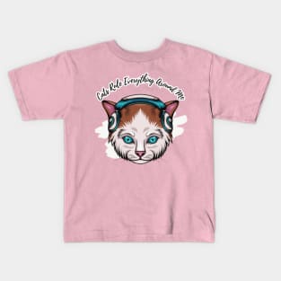 Musical Cat Kids T-Shirt